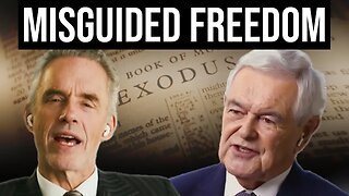 Jordan Peterson & Gingrich, Bogus Freedom in Christianity - ANALYSIS