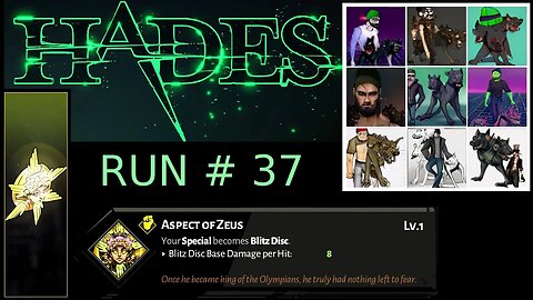 Hades run 37 (unexpected ending)