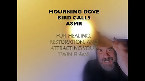 Mourning Dove Calls & Wand Taps ASMR — (TikTok LIVE Treatment)