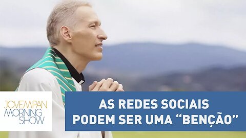 Para Padre Marcelo Rossi, as redes sociais podem ser uma “benção”; entenda