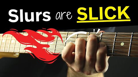 Smooth Scale Runs on Guitar (slurs make it slick!)