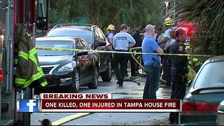 Fire kills one person in Tampa