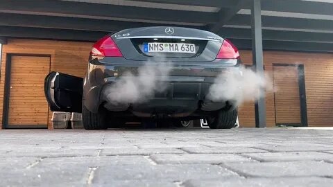 MERCEDES CL 63 AMG EXHAUST SOUND