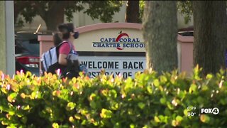 Charter School welcome kids back to class