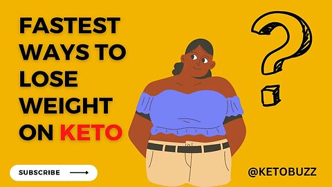 What is the fastest way to lose weight on keto? Lose weight fast with keto