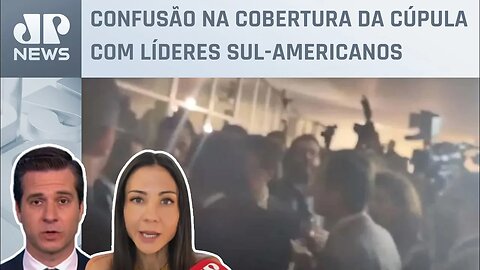 Governo se pronuncia sobre agressão a jornalistas no Itamaraty; Amanda Klein e Beraldo analisam