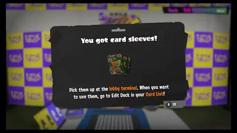 Splatoon 3 - Tableturf Battle - Li'l Judd's Card Sleeve