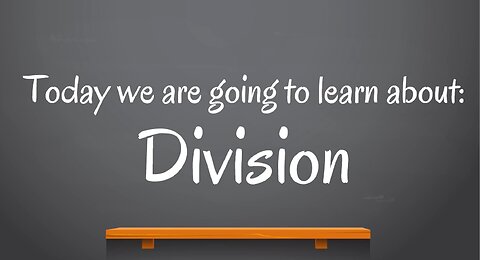 Division for Kids || Join The Club of Education