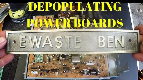 Depopulating Boards - Low Grade Power Boards