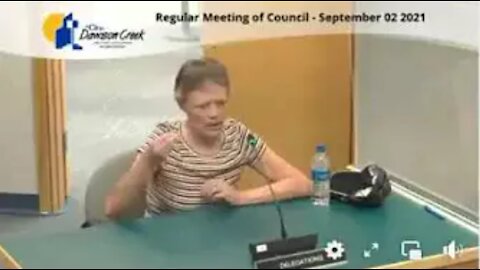 Molecular Biologist Speaks At Dawson Creek City Council Meeting