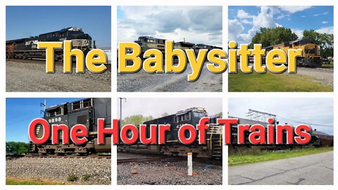 1 hour of trains the babysitter