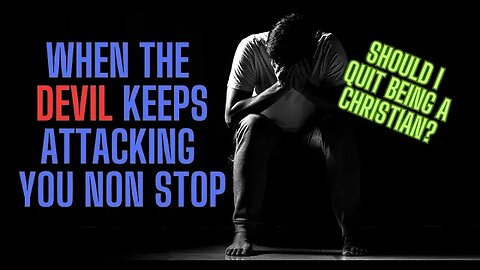 "I gave my life to Christ, NOW the devil is setting up traps!" HelP!