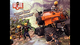 Adventure Team GI Joe in - "Escape from the Cave Spiders