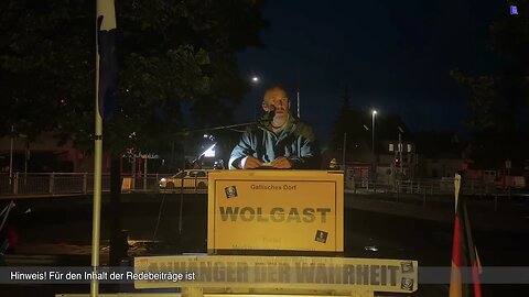 Wolgast - Zum heutigem Abschluß noch einige Worte von Stefan 29-08-2023