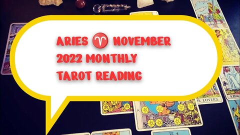 ARIES ♈ IM SPEECHLESS! NOVEMBER 2022 MONTHLY TAROT READING