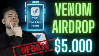 8# Venom Testnet Airdrop Confirmed ✅ $1B Fund Allocated FREE NFT's u. 5.000$