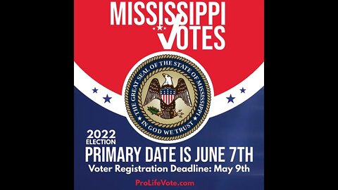 Mississippi Voter Registration Deadline and Primary Date