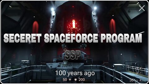 THE SECERET SPACEFORCE PROGRAM: