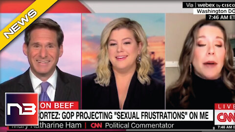 CNN Contributor Mary Kathrine Fights Back Laughter After AOC’s Sexual Frustration Response