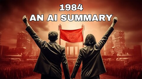 1984 - Detailed AI Summary - Featuring 160 Midjourney (AI) Images