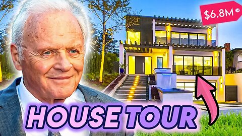 Anthony Hopkins | House Tour | $6.6 Million Pacific Palisades Mansion & More