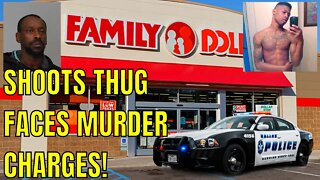 Law Abiding Citizen DEFENDS Women Against CRIMINAL at Family Dollar! Now LOCKED UP in TEXAS!