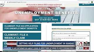 Getting help filing an unemployment claim in Kansas