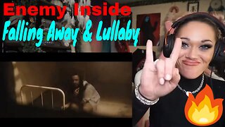 Enemy Inside - Falling Away & Lullaby - Live Streaming With Just Jen Reacts