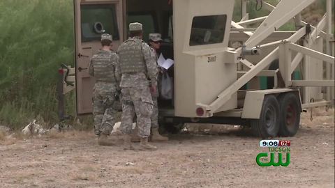 Governor visits National Guard on Border