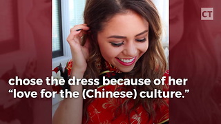 Chinese Prom-Dress Girl Has Guts, Her Next Move Ticked off Leftists Even More