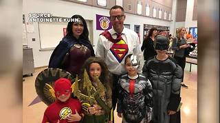 More kids and family dressed up for Halloween