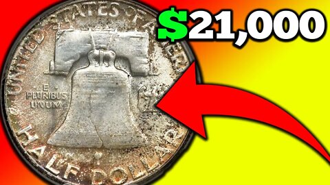 $21,000 for a Silver Franklin Half Dollar Coin!