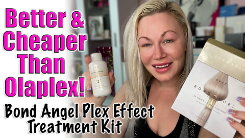 Better & Cheaper Than Olaplex: Bond Angel Plex Effect Treatment Kit | Code Jessica10 saves you Money