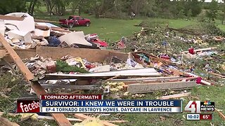 Lawrence residents, businesses assess tornado damage