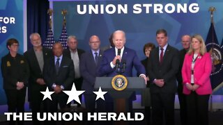 President Biden Delivers Remarks on Union Workers and Retirees