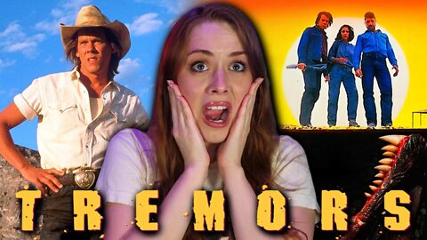 My Wife Watches *TREMORS* (1990) FOR THE FIRST TIME! Movie Reaction & Commentary Review