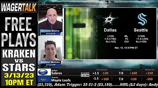 Seattle Kraken vs Dallas Stars Prediction, Picks and Odds| NHL Betting Advice For March 13