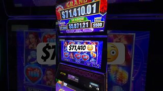 A chance at the GRAND WOW 😮 #casino #lasvegas #slot