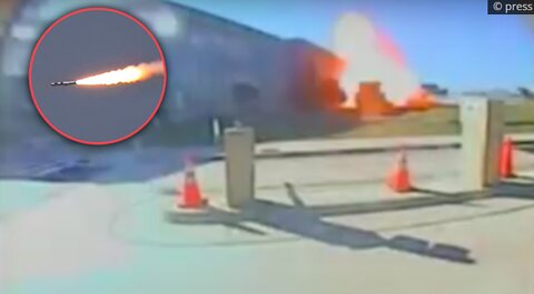 LIVE LEAK!!! RARE Footage! Pentagon 9 11 Surveillance Camera Video Impact!!! (missile)
