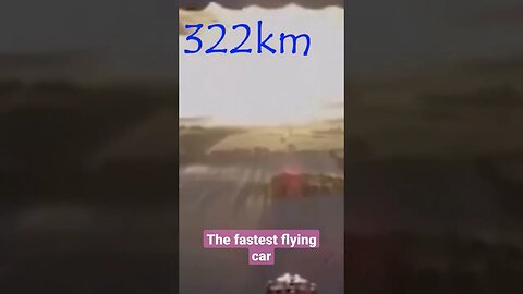 The fastest flying car #shorts #short #cars #unique #fastest