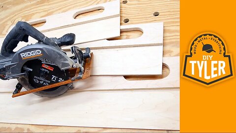 DIY Circular Saw Track | Build with ONE Tool!