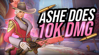 Ashe Player Does 10K Damage In Overwatch 2