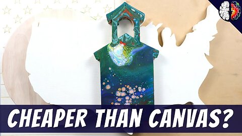 Canvases are too expensive! CHEAP thrift store alternatives.