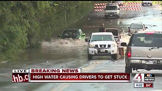 Emergency crews deal with water rescues, fires after morning storms