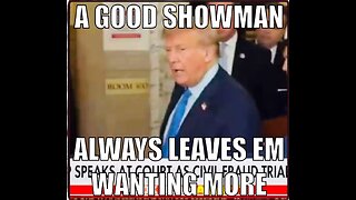 A Good Showman Always Leaves Them Wanting