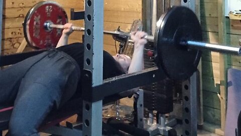 NEW-TECH EXCLUSIVE: 80 Kgs 3x10 Paused Bench Press. Last Set.