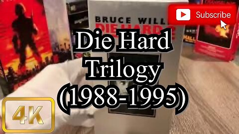 [0031] DIE HARD Trilogy (1988-1995) VHS [INSPECT] [#diehard #diehardVHS]