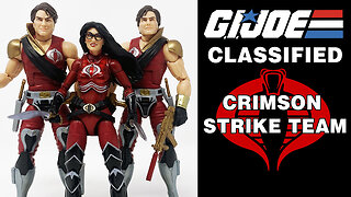 Crimson Strike Team - G.I. Joe Classified - Unboxing and Review