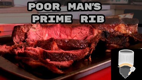 Poor man's prime rib