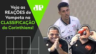 VALEU, SÃO PAULO! Vampeta VIBRA com Corinthians CLASSIFICADO no Paulistão!